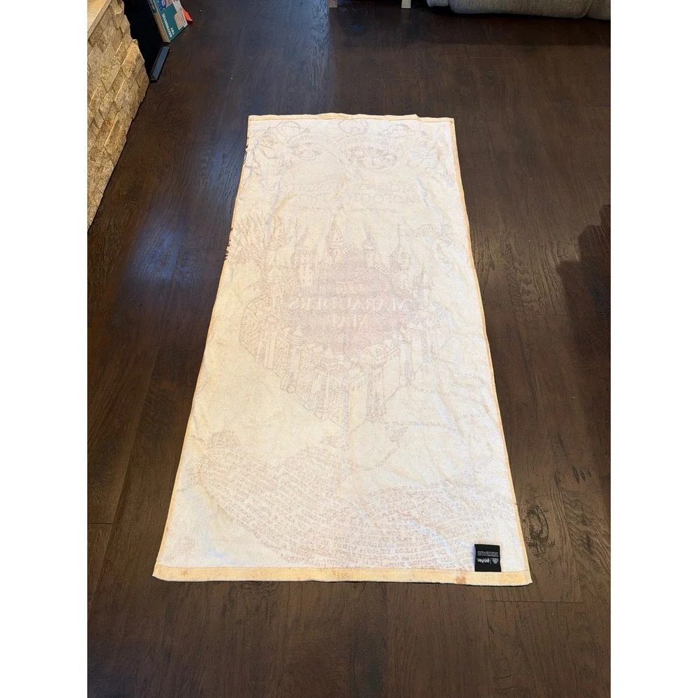 Harry‎ Potter Marauders Map Beach Towel NWT